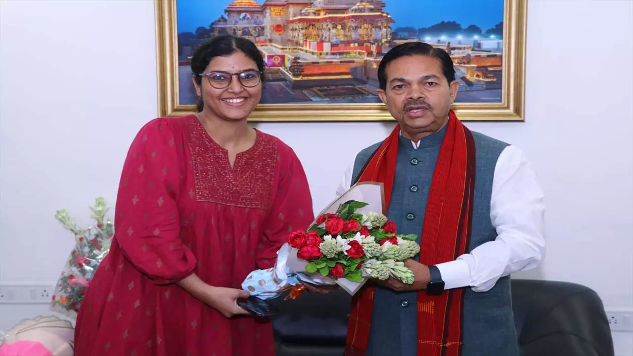 CFI State Coordinator Isha Singh Minister B. L. Verma CFI State Coordinator Isha Singh Minister B. L. Verma