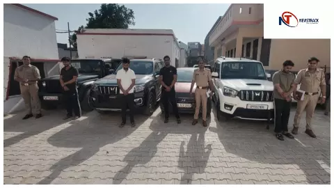 Meerut News : गंगा एक्सप्रेसवे के टोल प्लाजा पर दिन में स्टंटबाजी, चार युवक गिरफ्तार Meerut News : गंगा एक्सप्रेसवे के टोल प्लाजा पर दिन में स्टंटबाजी, चार युवक गिरफ्तार