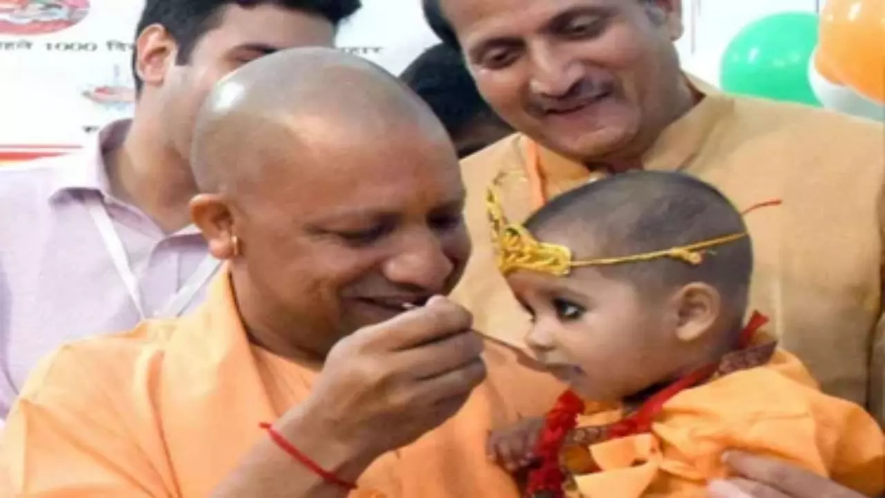 Yogi Adityanath Mau Event