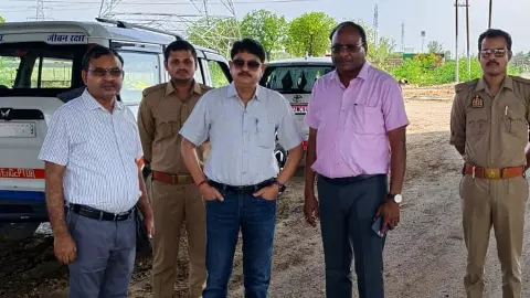 Massive campaign on vehicles without number plates in Banda,14 vehicles seized