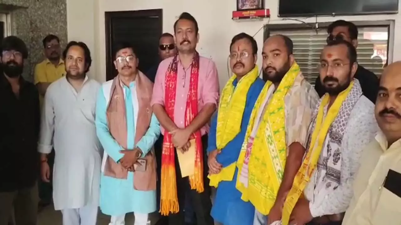 Alankar Agnihotri reaches Vindhyachal