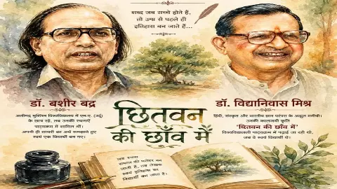 Pandit Vidyaniwas Mishra and Bashir Badr