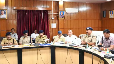 Commissioner and DIG review meeting on upcoming examination