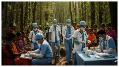 Chhattisgarh News :  दंतेवाड़ा के जंगलों में पहुंची स्वास्थ्य सेवा, बड़ेपल्ली में बदली तस्वीर