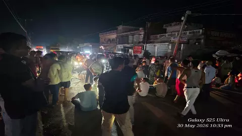 two days after electricity in Jalaun