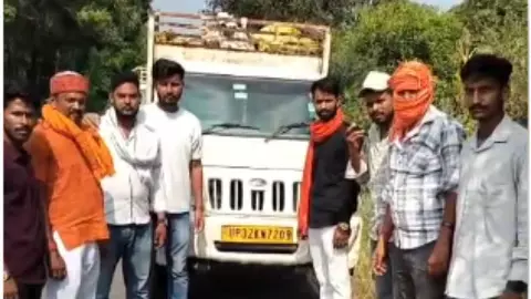 Lada pickup seized from remains of Maveshi, police launch investigation on tip-off of Bajrang Dal Lada pickup seized from remains of Maveshi, police launch investigation on tip-off of Bajrang Dal