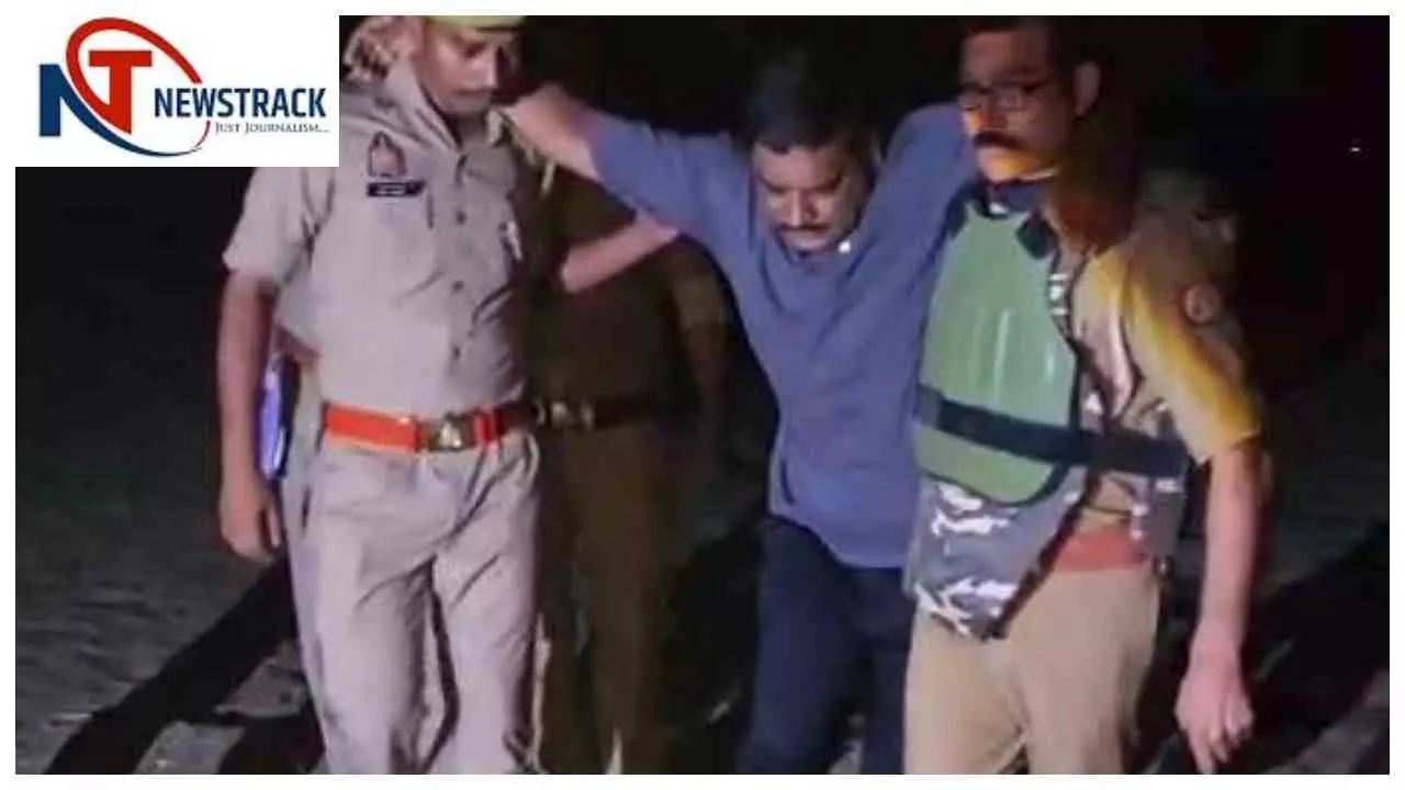 Azamgarh News ; आजमगढ़ में तंत्र-मंत्र के नाम पर ठगी करने वाला गिरोह सरगना मुठभेड़ में गिरफ्तार