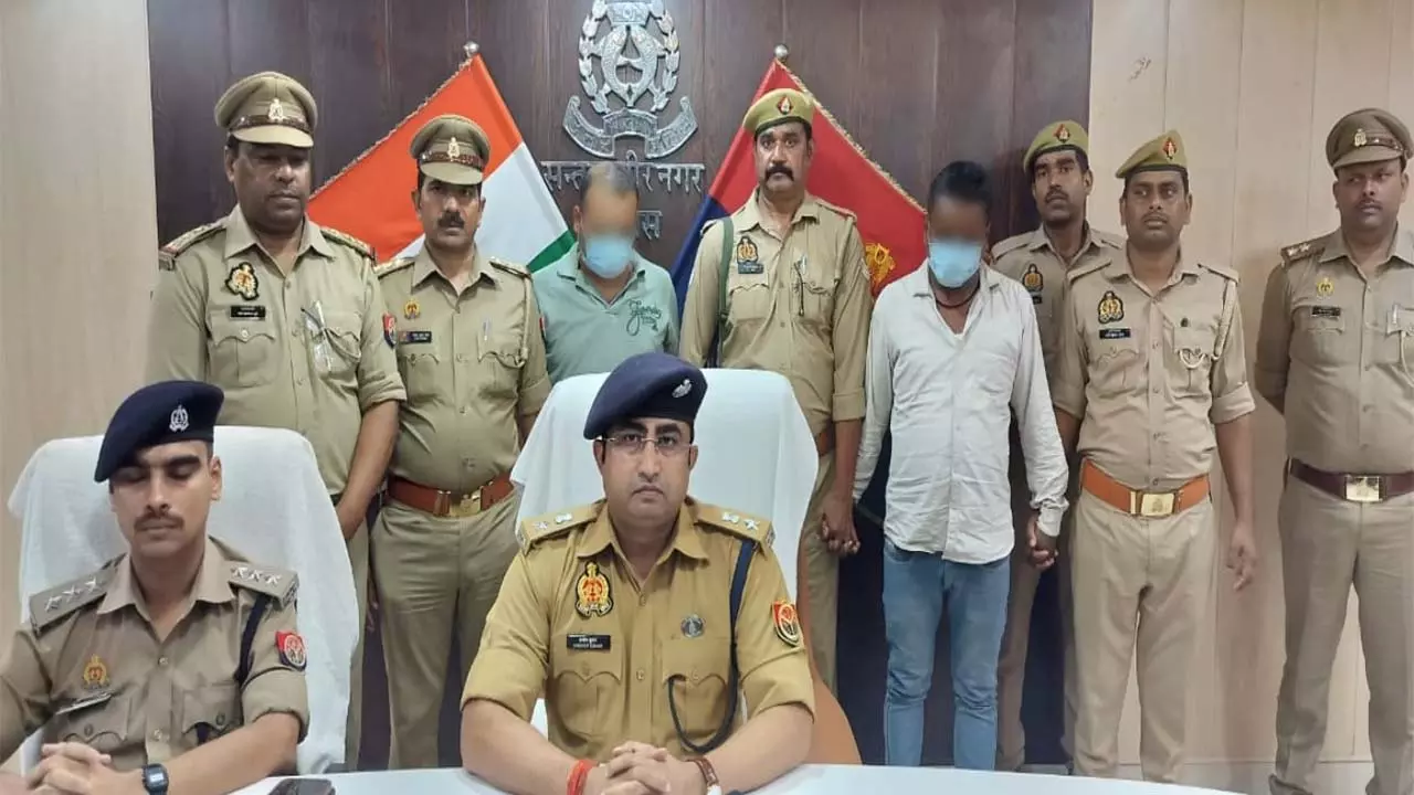 Rs 18 crore GST theft revealed in Santkabirnagar, two inami arrested from Delhi