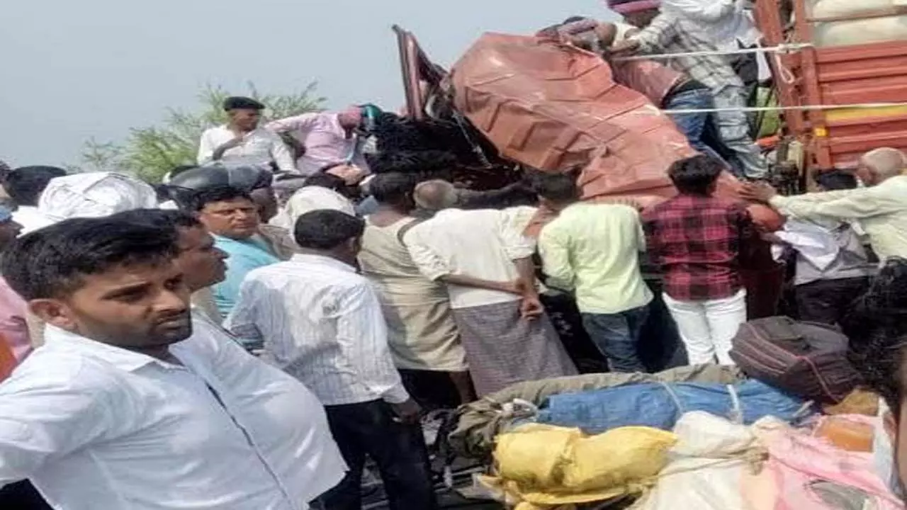 Uncontrolled truck collides with DCM killing two people including a child Nine others injured Uncontrolled truck collides with DCM killing two people including a child Nine others injured