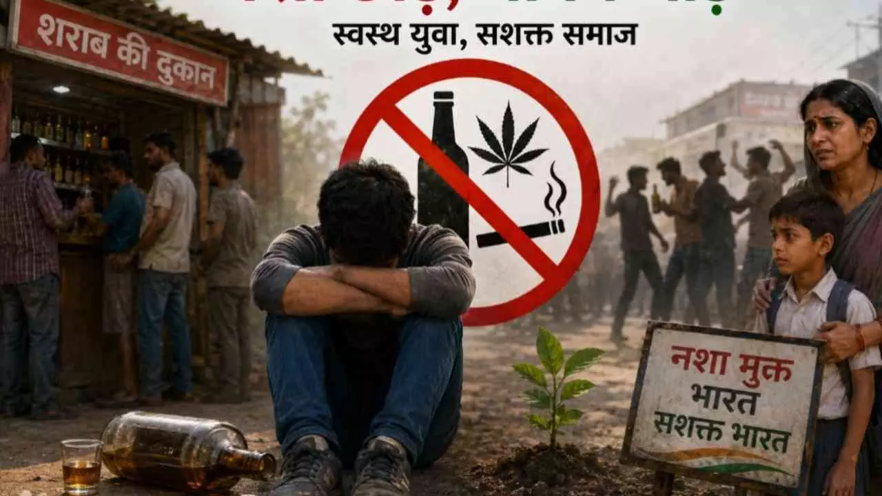 Chandauli News: चंदौली के नौगढ़ में नशे की लत से बर्बाद हो रहे युवा, सड़कों पर बढ़ी गुंडागर्दी