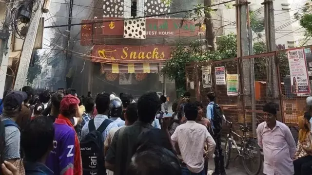 Delhi Restaurant Fire