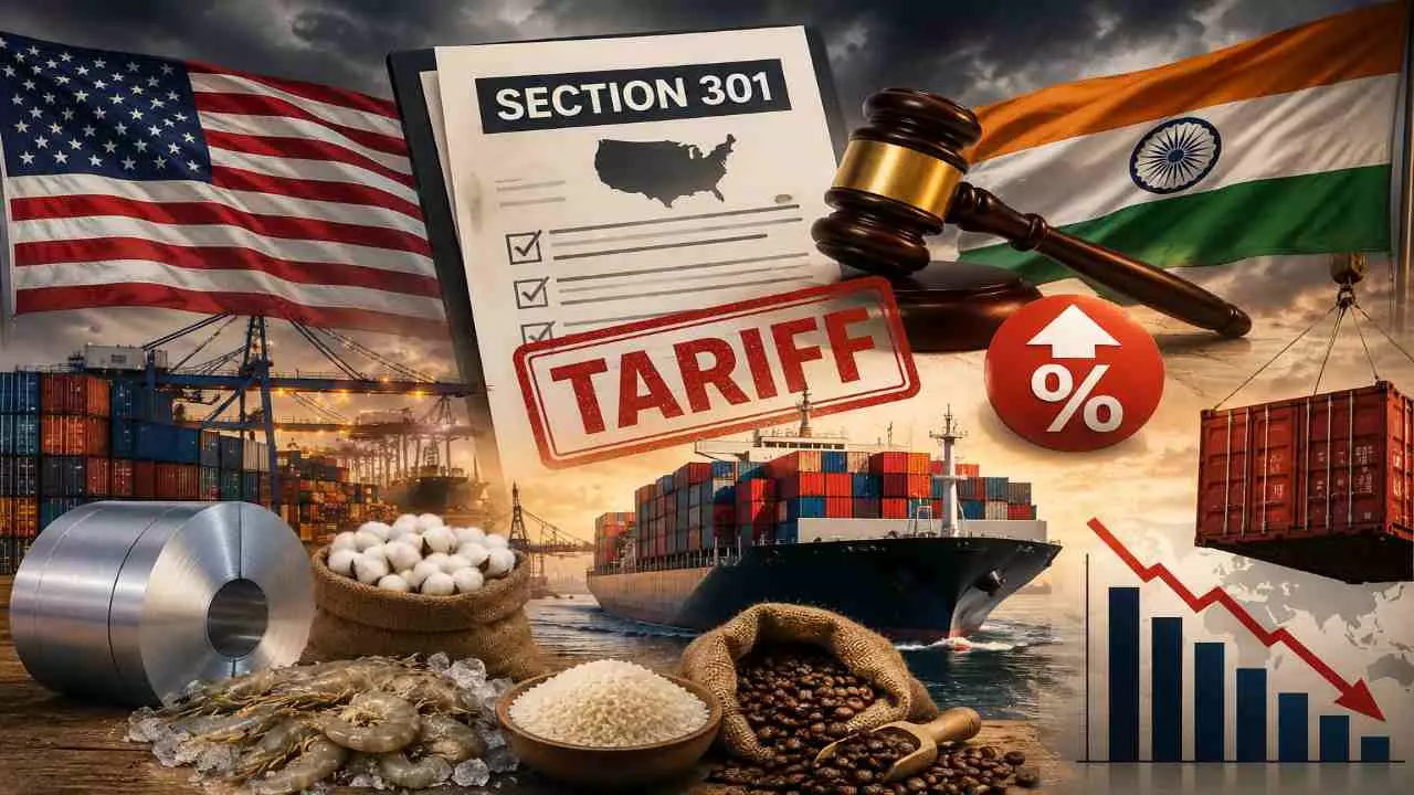Trump Tariff India: क्या है US की धारा 301 कानून जिसने बढ़ाई भारत की टेंशन? जानिए भारतीय निर्यात-उद्योगों पर क्या होगा इसका असर Trump Tariff India: क्या है US की धारा 301 कानून जिसने बढ़ाई भारत की टेंशन? जानिए भारतीय निर्यात-उद्योगों पर क्या होगा इसका असर
