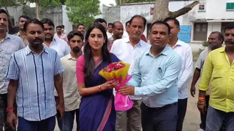 Raebareli: राही ब्लॉक विकास प्रदर्शनी में उमड़ी भीड़, विधायक अदिति सिंह ने किया उद्घाटन और निरीक्षण