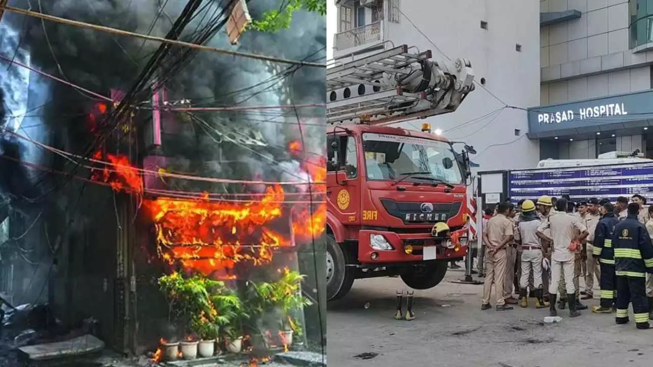 Muzaffarpur Hospital Fire: मुजफ्फरपुर के अस्पताल में लगी भीषण आग! ICU में तड़पते मरीजों को छोड़ भागा स्टाफ, अब तक 3 की मौत