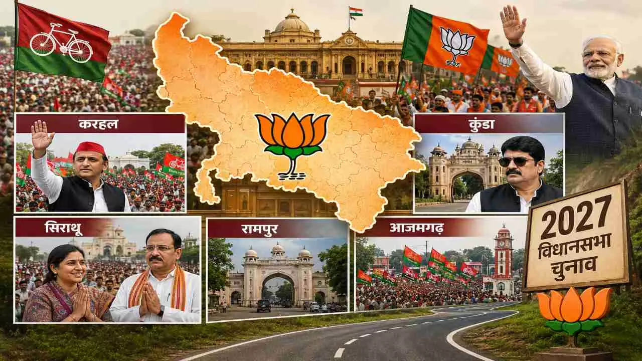 UP VIP Seats 2027: UP की इन VIP सीटों पर आज भी BJP की पकड़ कमजोर! जानिए 2027 में यहां कैसे खिलेगा कमल