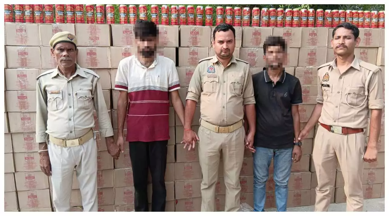 Chandauli Police recover illegal beer worth Rs 6.1 lakh from Punjab