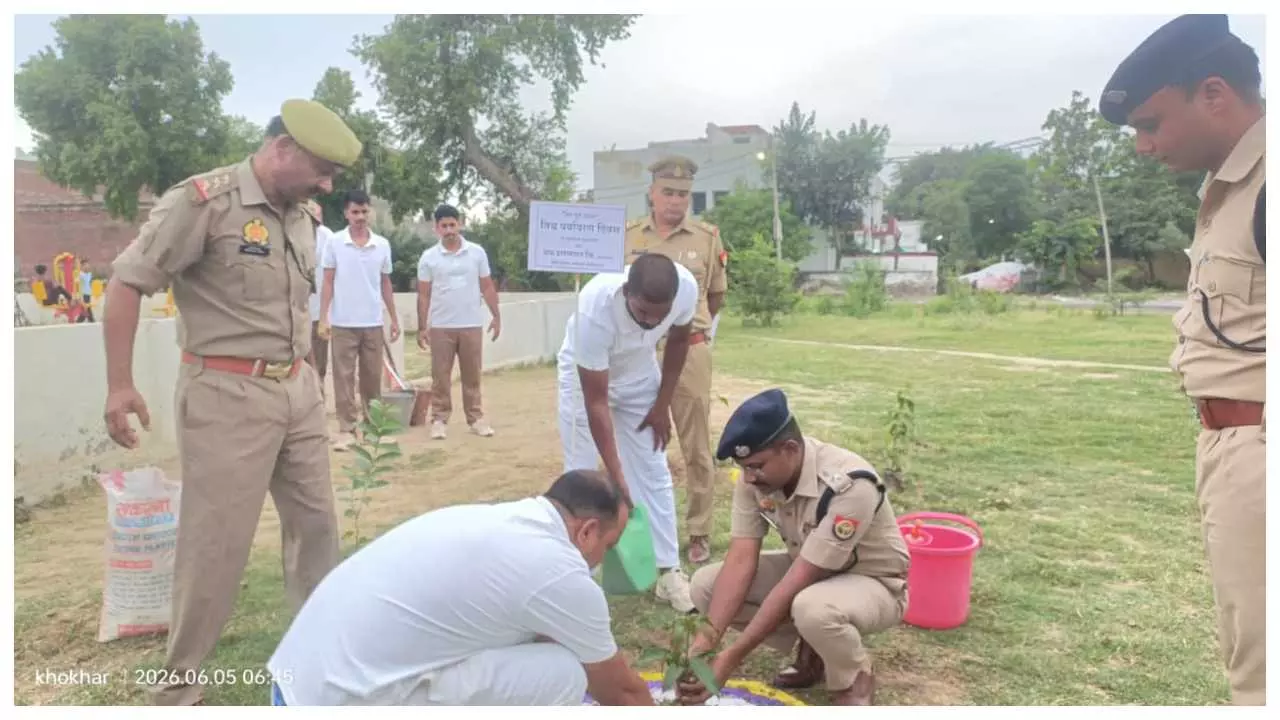 Tree planting in ETA on World Environment Day