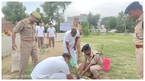 Tree planting in ETA on World Environment Day