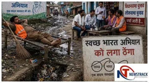 Chandauli: स्वच्छ भारत को झटका, नौगढ़ के गांवों में गंदगी का अंबार Chandauli: स्वच्छ भारत को झटका, नौगढ़ के गांवों में गंदगी का अंबार