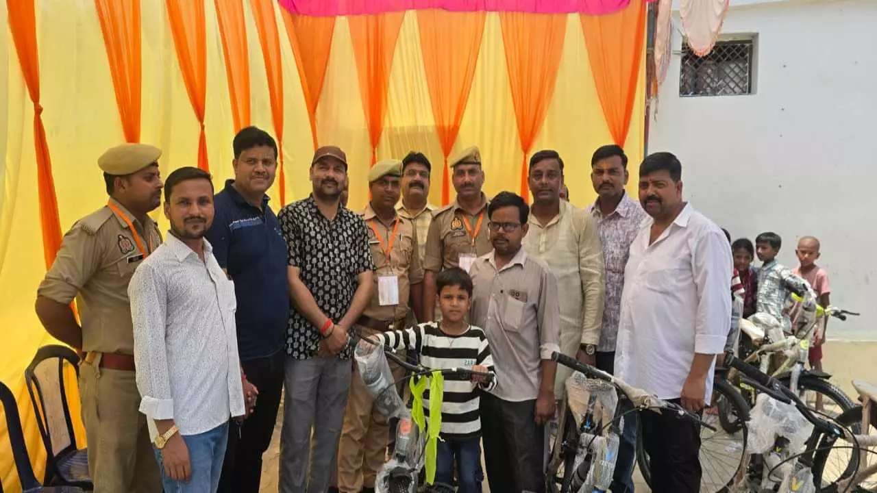 Bicycles distributed to students and beneficiaries Bicycles distributed to students and beneficiaries