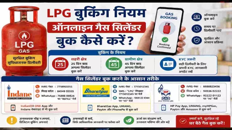 LPG Gas Booking Rules