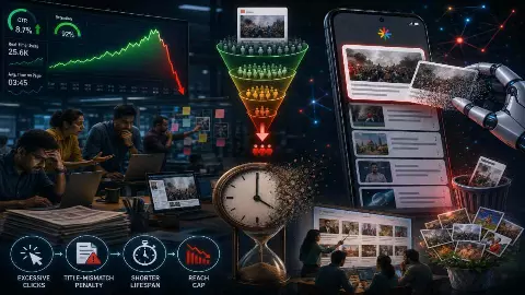 Google Discover: CTR हाई, रिटेंशन भी बेस्ट...फिर क्यों अचानक Google Discover से गायब हो जाती है आपकी खबर? Google Discover: CTR हाई, रिटेंशन भी बेस्ट...फिर क्यों अचानक Google Discover से गायब हो जाती है आपकी खबर?