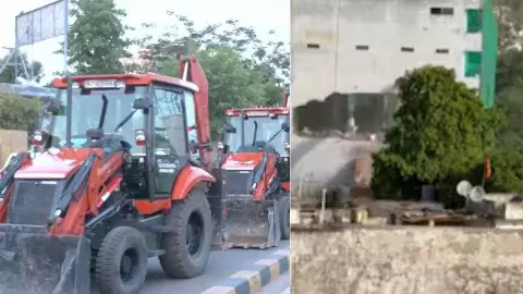Jaipur Noorani Masjid: जयपुर में JDA का एक्शन शुरू! नूरानी मस्जिद पर चला बुलडोजर, 3 हजार जवान तैनात