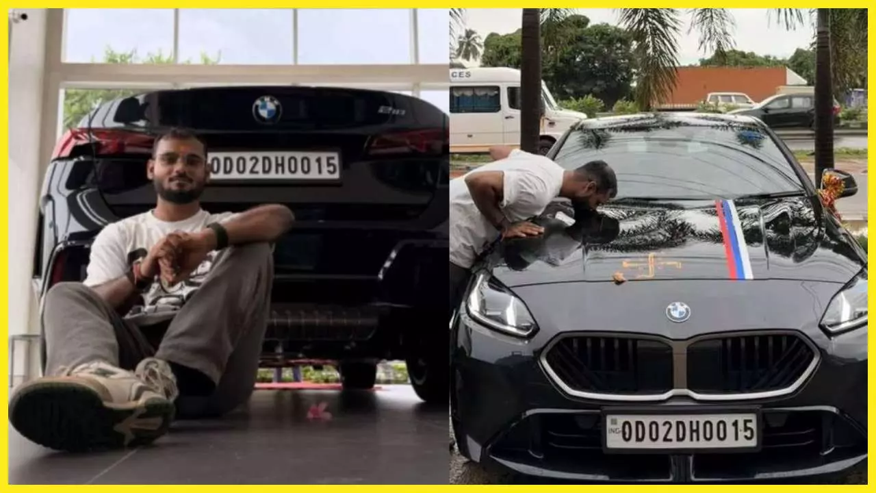 Shaurya Shikhar success story IIT JEE failure BMW gift to father inspirational journey Shaurya Shikhar success story IIT JEE failure BMW gift to father inspirational journey