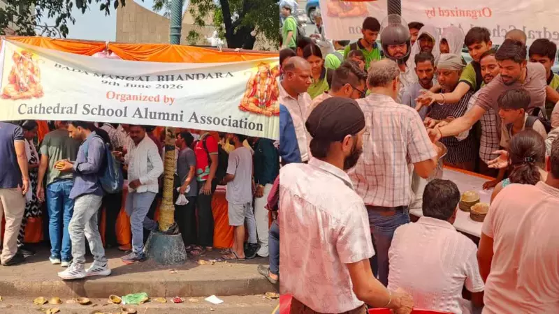 Cathedral School Alumni Association grand bhandara at Hazratganj Lucknow with thousands of devotees Cathedral School Alumni Association grand bhandara at Hazratganj Lucknow with thousands of devotees