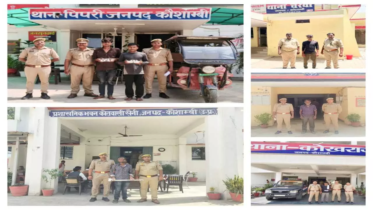 SP Satya Narayan strikes hard on criminals, arrests 5 wanted and 1 on warrant in 24 hours