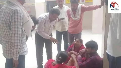 Auraiya News:औरैया में प्रसव के दौरान महिला और नवजात की मौत, परिजनों ने सफाईकर्मी पर लगाए गंभीर आरोप