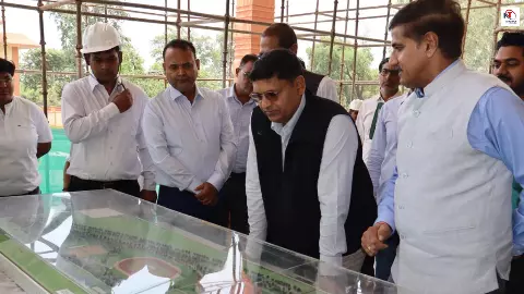 Meerut News: मेजर ध्यानचंद खेल विश्वविद्यालय को मिलेगा नया स्वरूप, आधुनिक सुविधाओं पर जोर Meerut News: मेजर ध्यानचंद खेल विश्वविद्यालय को मिलेगा नया स्वरूप, आधुनिक सुविधाओं पर जोर