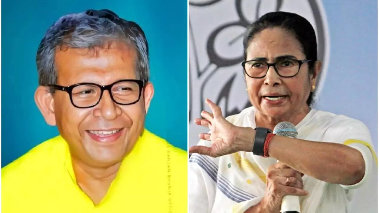 TMC Revolt: TMC में बागियों की झड़ी, पूर्व मंत्री मानस भुइंया ने भी दीदी को दिया झटका, छोड़ी पार्टी TMC Revolt: TMC में बागियों की झड़ी, पूर्व मंत्री मानस भुइंया ने भी दीदी को दिया झटका, छोड़ी पार्टी