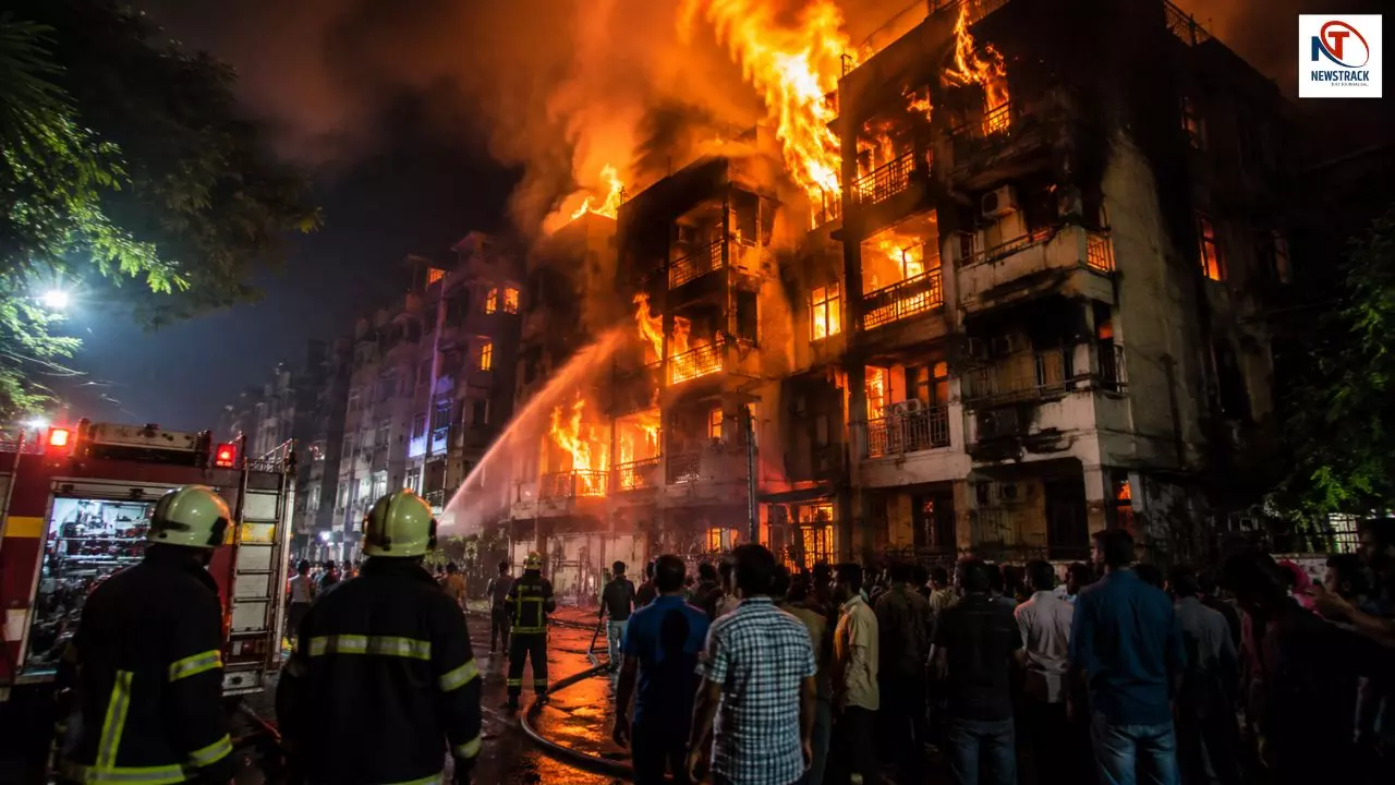 Tughlakabad Fire Incident Tughlakabad Fire Incident