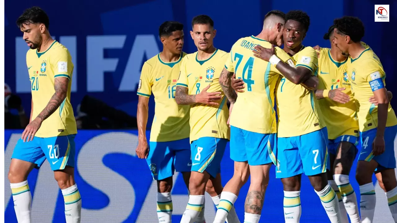 FIFA World Cup 2026: मोरक्को ने ब्राजील को चौंकाया, विनीसियस के गोल से बची पांच बार की चैंपियन टीम FIFA World Cup 2026: मोरक्को ने ब्राजील को चौंकाया, विनीसियस के गोल से बची पांच बार की चैंपियन टीम