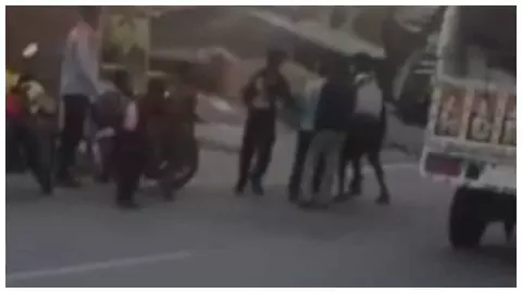Youth brazenly beaten in Mangalpur, investigation launched after video goes viral