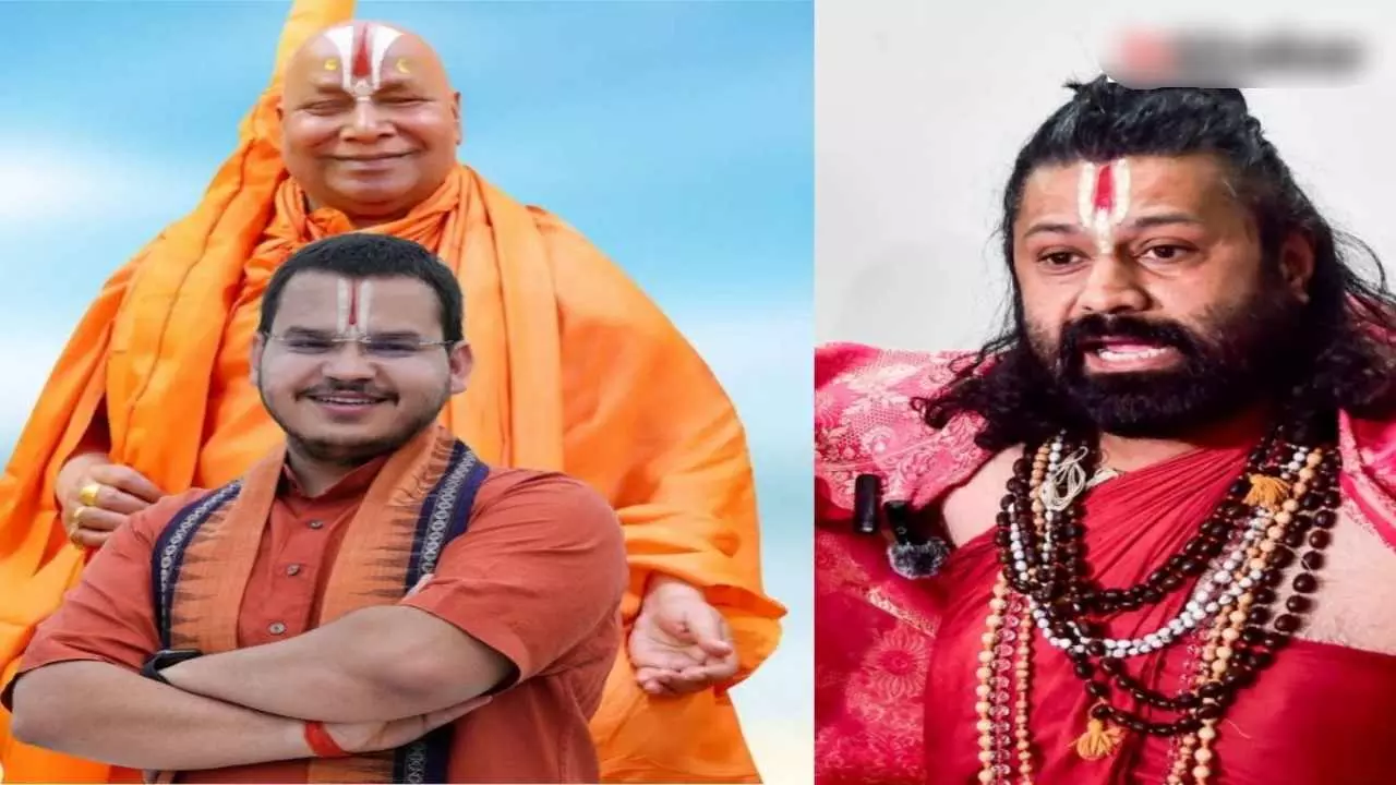 Ashutosh Brahmachari ने लीक की अपने गुरु की सीक्रेट बातचीत, खोले संत समाज के कई गहरे राज, कहा- मजबूरी में तोड़ी मर्यादा Ashutosh Brahmachari ने लीक की अपने गुरु की सीक्रेट बातचीत, खोले संत समाज के कई गहरे राज, कहा- मजबूरी में तोड़ी मर्यादा