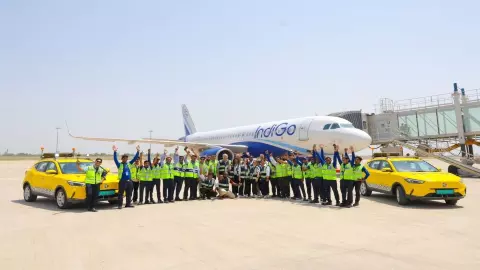 Jewar Farmers First Flight