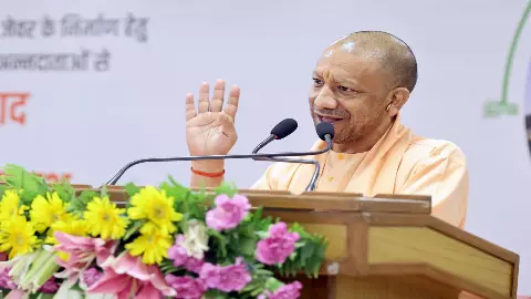 CM Yogi at Jewar Airport
