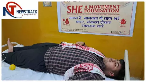 Chandauli 91वीं बार रक्तदान कर डॉ. विकास गर्ग ने रचा प्रेरणा का इतिहास, युवाओं को दिया सेवा का संदेश Chandauli 91वीं बार रक्तदान कर डॉ. विकास गर्ग ने रचा प्रेरणा का इतिहास, युवाओं को दिया सेवा का संदेश