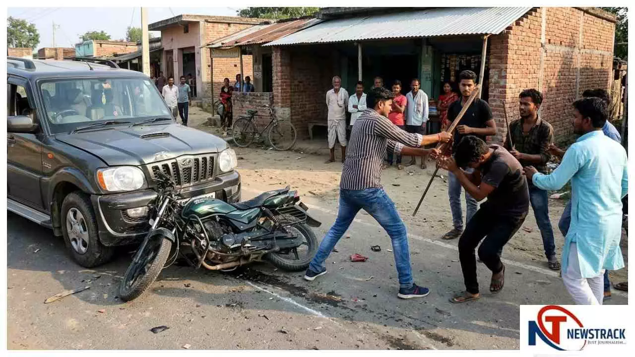 Hapur News: पुरानी रंजिश में खूनी हमला, कार से टक्कर मार युवकों को रॉड और डंडों से पीटा Hapur News: पुरानी रंजिश में खूनी हमला, कार से टक्कर मार युवकों को रॉड और डंडों से पीटा
