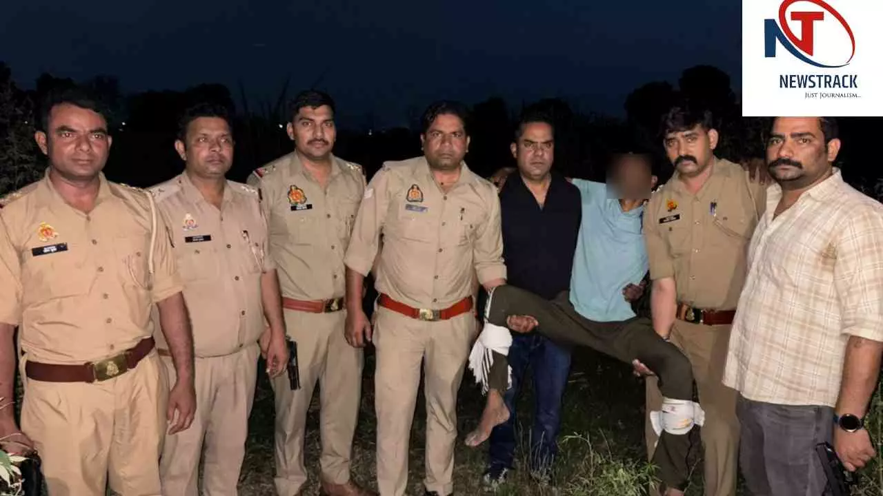 Baghpat News: बड़ौत व्यापारी हत्याकांड: 25 हजार का इनामी बदमाश भीमसेन पुलिस मुठभेड़ में गिरफ्तार Baghpat News: बड़ौत व्यापारी हत्याकांड: 25 हजार का इनामी बदमाश भीमसेन पुलिस मुठभेड़ में गिरफ्तार