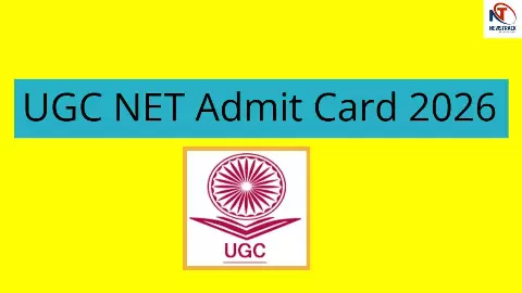 UGC NET Admit Card 2026 UGC NET Admit Card 2026