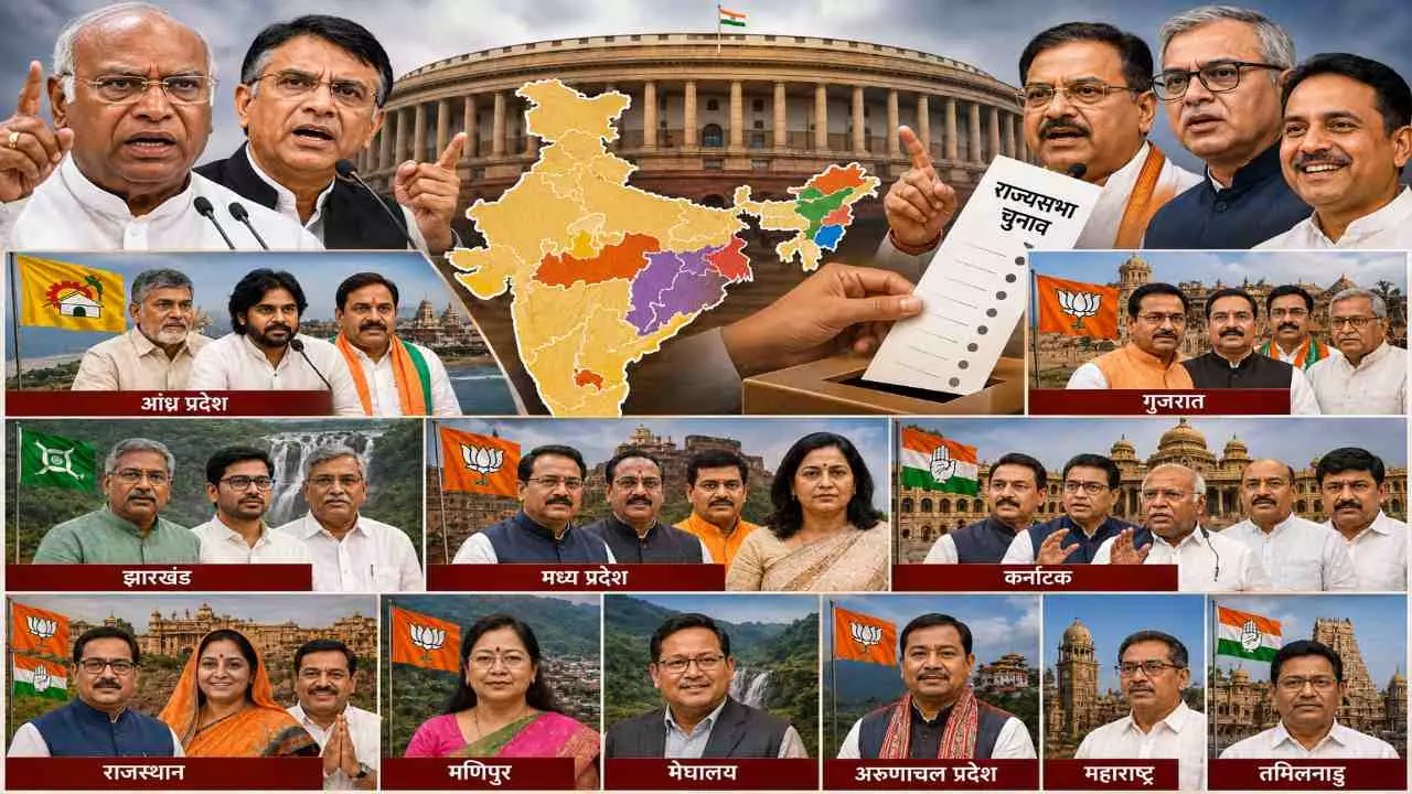 Rajya Sabha: 26 सीटों पर 30 उम्मीदवार...4 राज्यों में बंपर खींचतान, कांग्रेस में क्यों मची खलबली? समझिए राज्यसभा चुनाव का पूरा समीकरण Rajya Sabha: 26 सीटों पर 30 उम्मीदवार...4 राज्यों में बंपर खींचतान, कांग्रेस में क्यों मची खलबली? समझिए राज्यसभा चुनाव का पूरा समीकरण