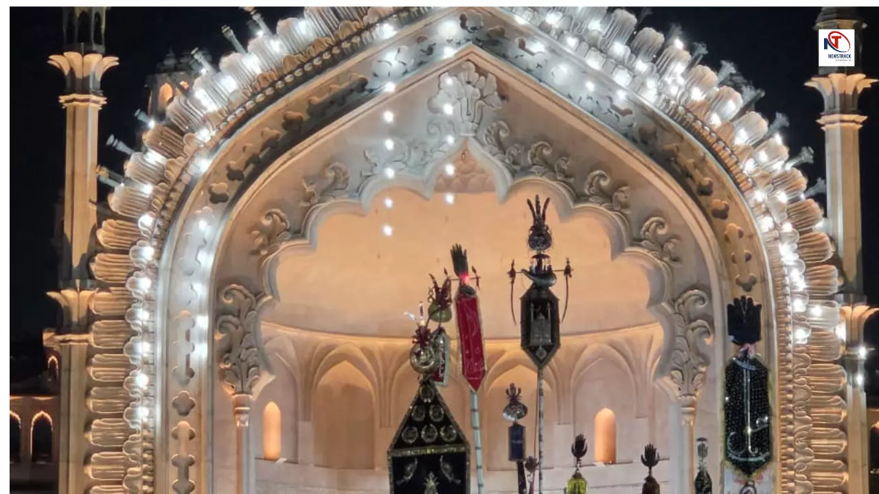 Lucknow News: अश्कबार आंखें और या हुसैन की सदाएं, शाही जरीह के जुलूस में दिखी अकीदत की मिसाल