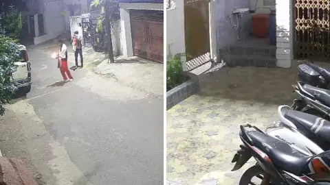 Ranchi RSS Office Attack: आधी रात दहला रांची! पेट्रोल बम से RSS दफ्तर पर बड़ा हमला, CCTV में कैद हुई खौफनाक वारदात Ranchi RSS Office Attack: आधी रात दहला रांची! पेट्रोल बम से RSS दफ्तर पर बड़ा हमला, CCTV में कैद हुई खौफनाक वारदात