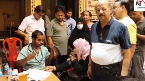 Saharanpur News: 100 साल पुराने जैन अस्पताल में निशुल्क स्वास्थ्य शिविर, 125 लोगों ने कराई जांच