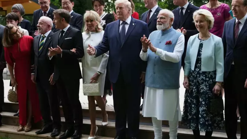 G7 Summit: हाथ तो मिल गए, लेकिन क्या रिश्तों की पकड़ ढीली? G7 में मोदी-ट्रंप की ‘केमिस्ट्री’ फेल G7 Summit: हाथ तो मिल गए, लेकिन क्या रिश्तों की पकड़ ढीली? G7 में मोदी-ट्रंप की ‘केमिस्ट्री’ फेल