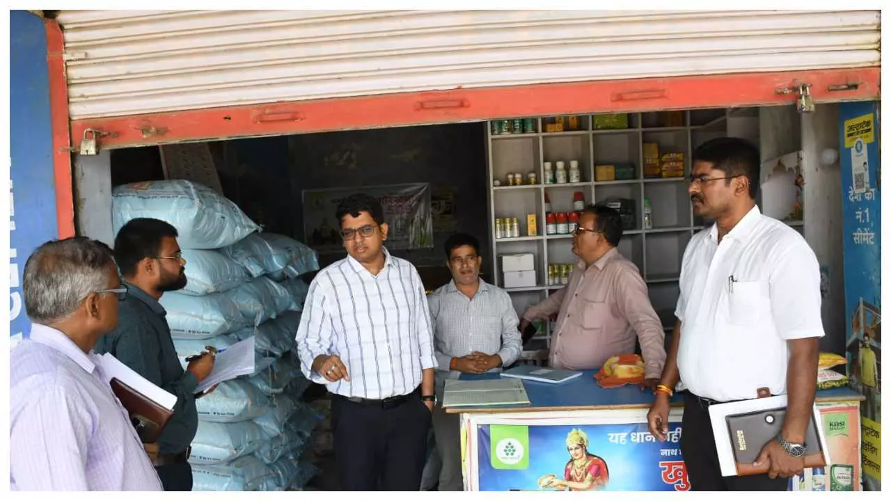 Irregularities Found During Inspection at Shubham Manure Store, Instructions for Issuance of Notice Irregularities Found During Inspection at Shubham Manure Store, Instructions for Issuance of Notice