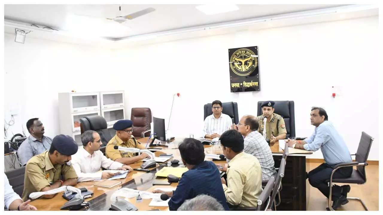 DM and SP review meeting on preparations for NEET Exam-2026 DM and SP review meeting on preparations for NEET Exam-2026